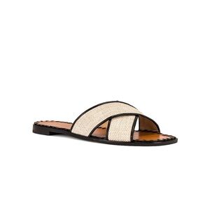 Schultz Sandals Black and Cream